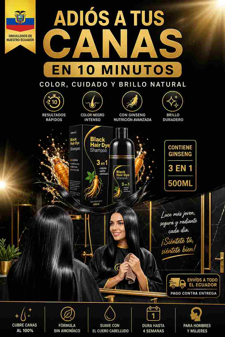 SHAMPOO 3 IN 1 CUBRE CANAS 100% ORIGINAL